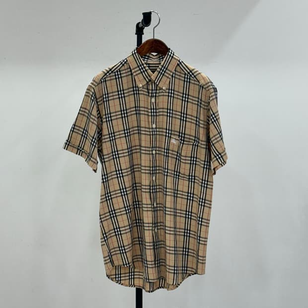 버버리 남성 남방 반팔