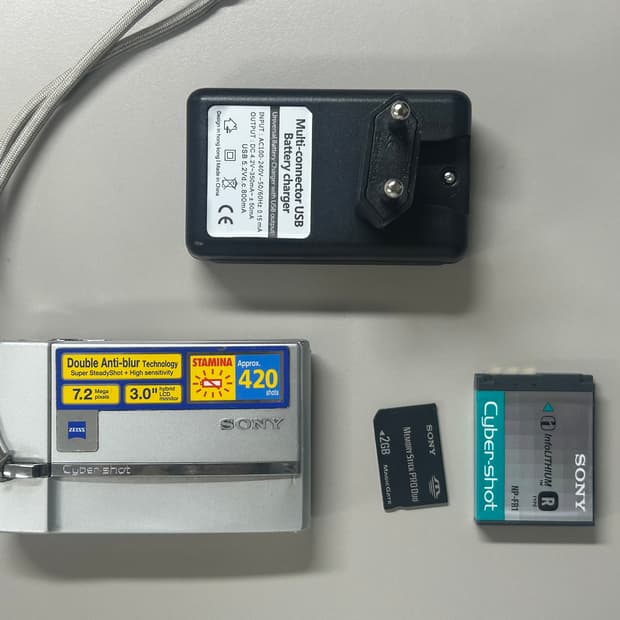 소니 사이버샷 DSC-T30 디지털카메라