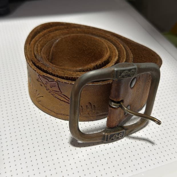 90s LEE 가죽 벨트