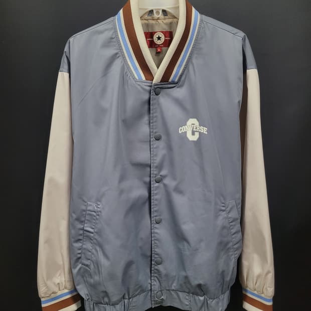 컨버스(CONVERSE)  빈티지 바람막이 바시티 재킷