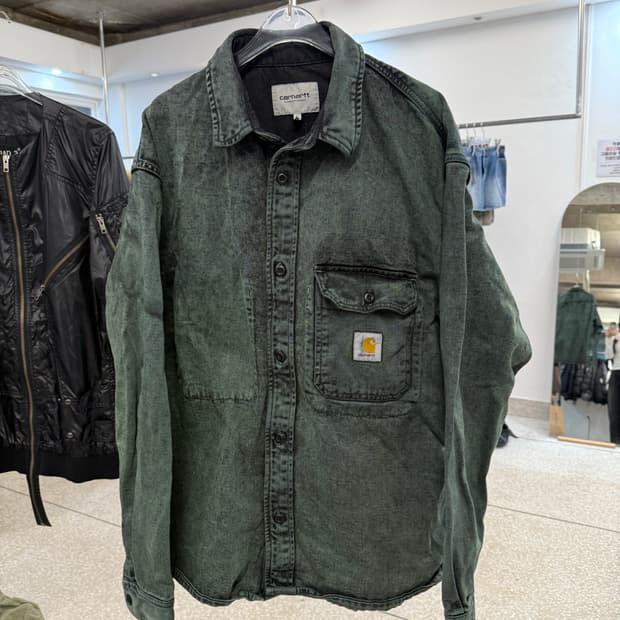 Carhartt White Denim Jacket 