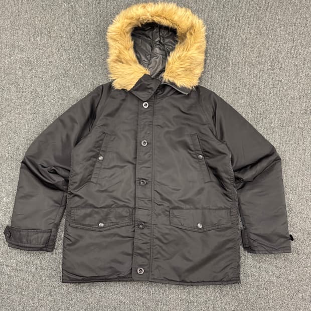 X-girl 빈티지 여성 야상 패딩