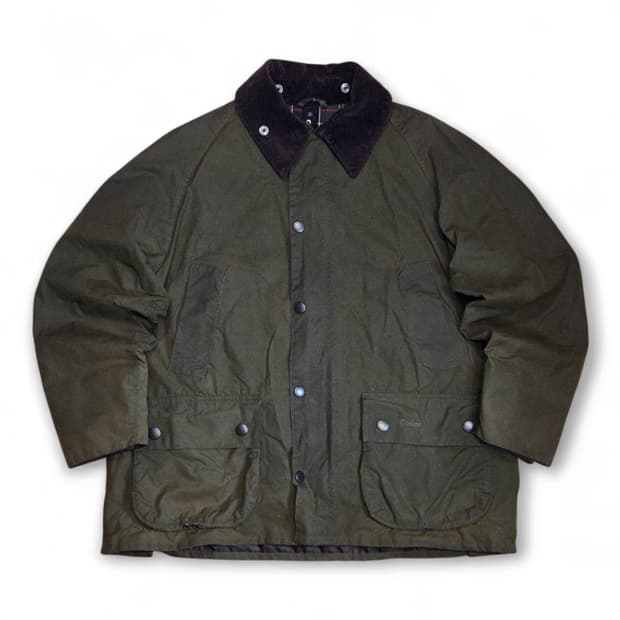 바버 비데일 왁스 자켓 (XL)
