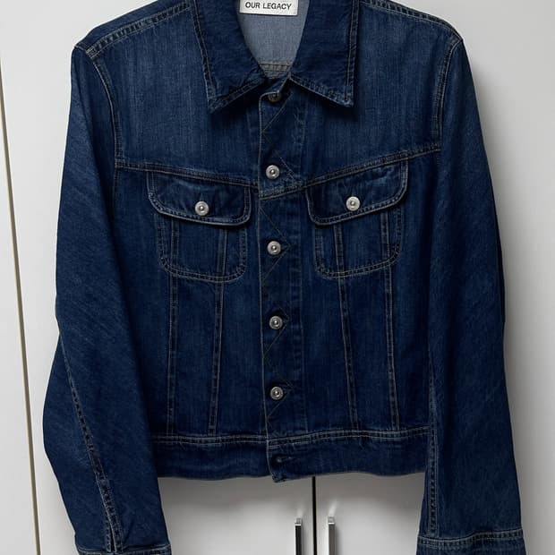 [48] 아워레가시 로데오 자켓 웨스턴 블루 데님 M4235RWB