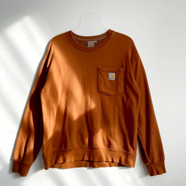 F1 칼하트 포켓 맨투맨 셔츠 L사이즈