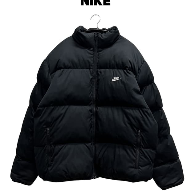 나이키 NSW 패딩 푸퍼 자켓 블랙