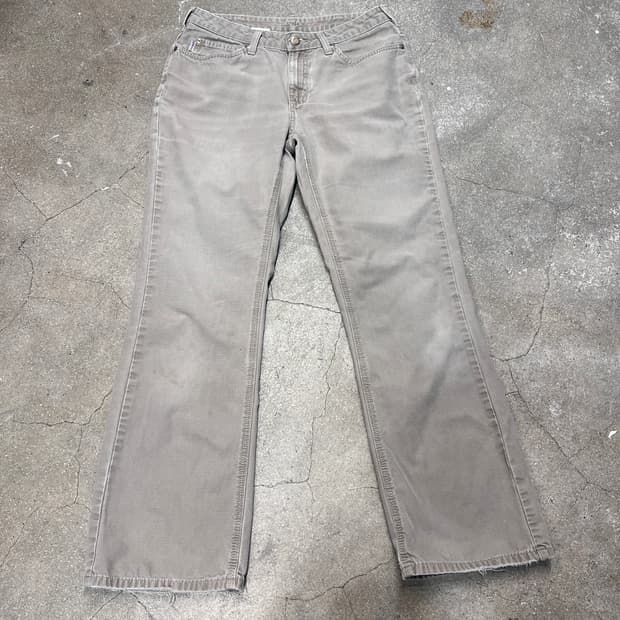 칼하트 캔버스 코튼 팬츠