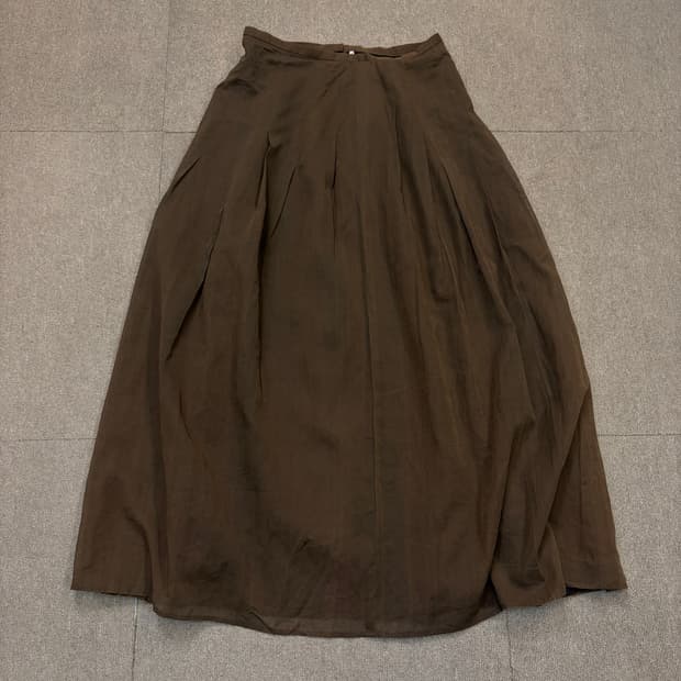 KEIKO SUZUKI 케이코스즈키 오간자 롱 스커트 