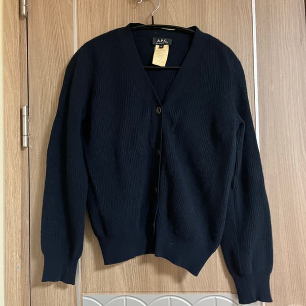 아페쎄 네이비 가디건