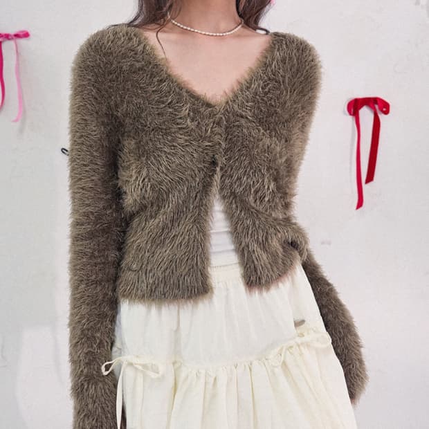 비바셔스 Ange Two-button Knit CD