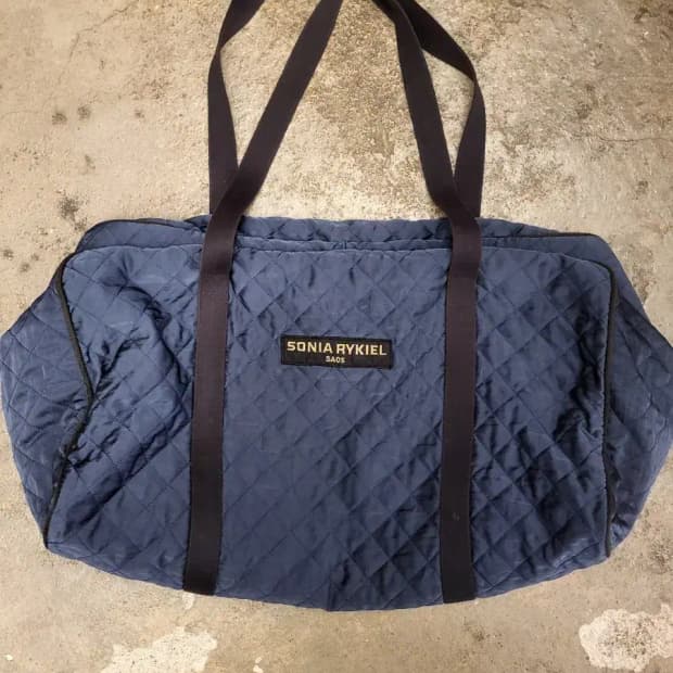 소니아리키엘 퀼팅 빅백