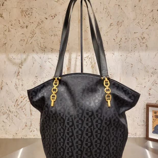 아이그너 버킷 숄더백