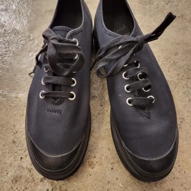 요지야마모토 플랫폼 스니커즈 사이즈m 240