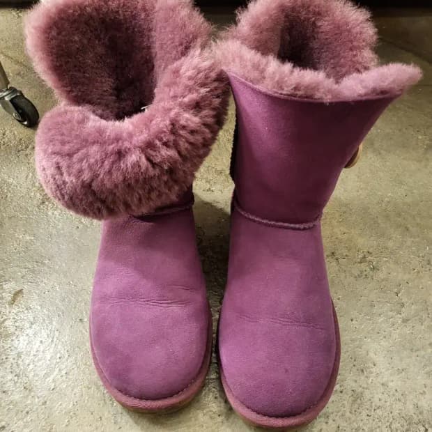 UGG 어그 부츠 퍼플 230