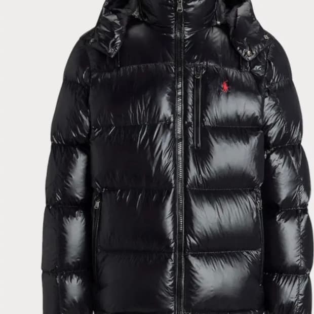 폴로 유광 패딩 s