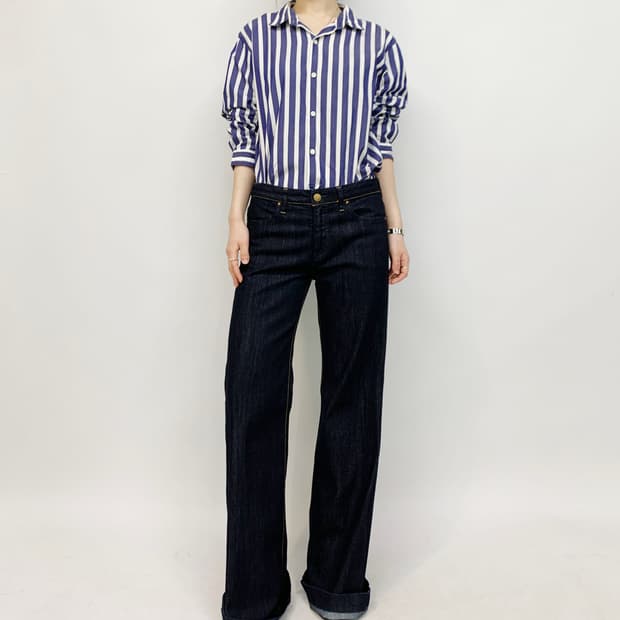 빔즈 스트라이프 셔츠
