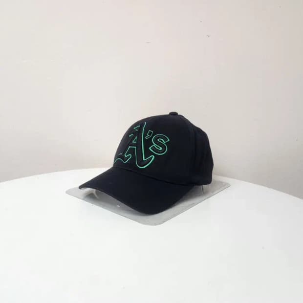 모자)MLB 엠엘비 오클랜드 어슬레틱스 뒷밴딩모자, S-M