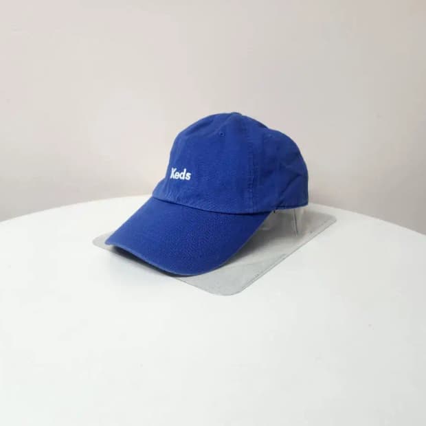 모자)KEDS 케즈 블루 볼캡 모자