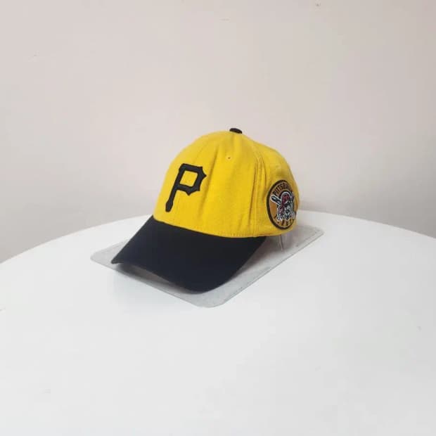 모자)MLB 엠엘비 P 뒷밴딩 모자 S-M