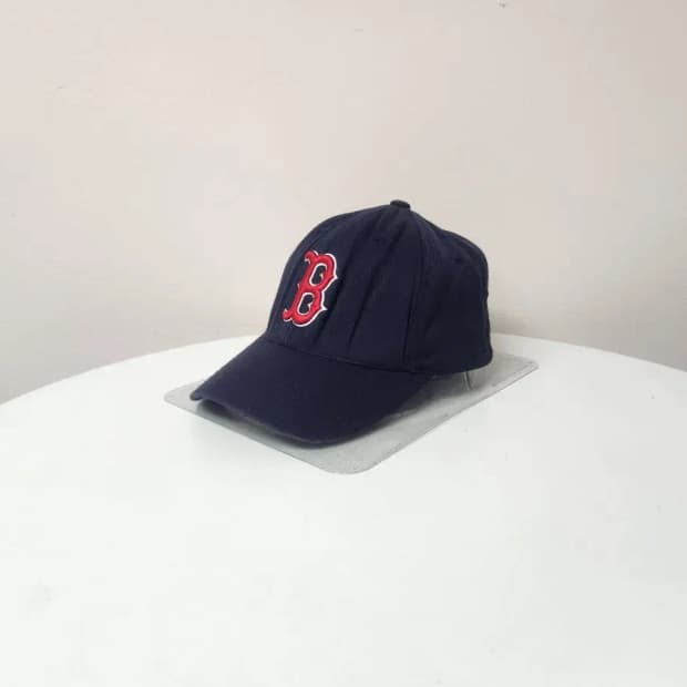 모자)MLB 엠엘비 B로고 뒷밴딩 모자 XS-S
