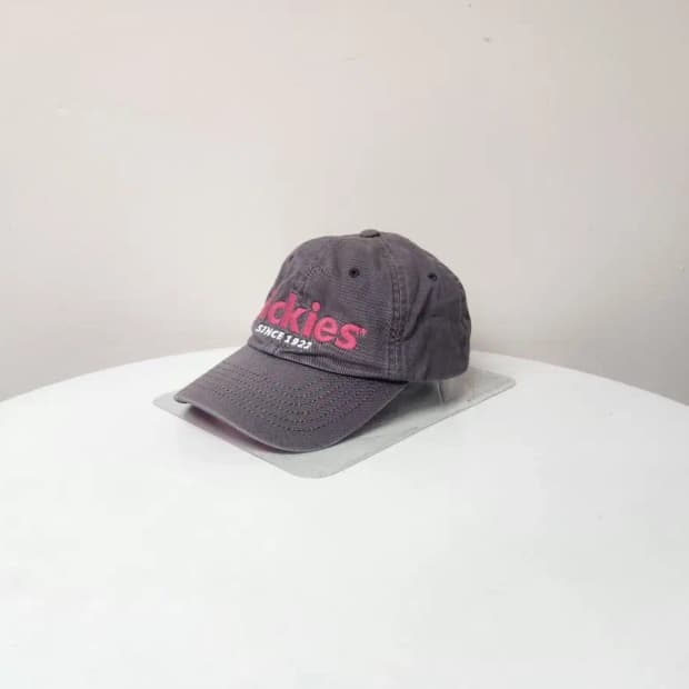 모자)디키즈 핑크자수 모자