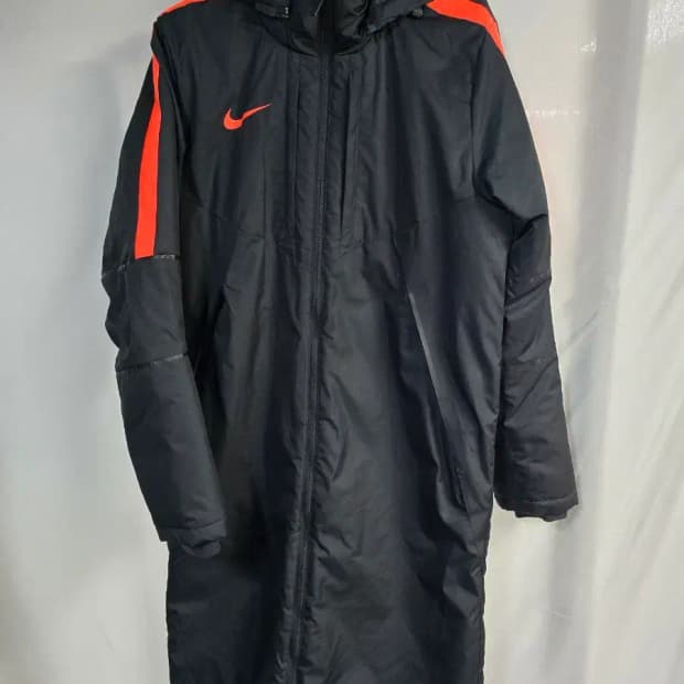 나이키 스톰핏 스쿼드 벤치 롱패딩 L,실측60-112