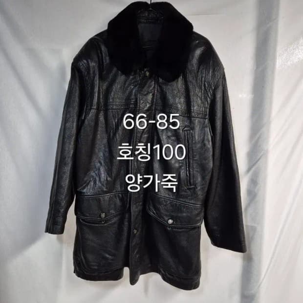 블략 100 L 양가죽 자켓, 66-85