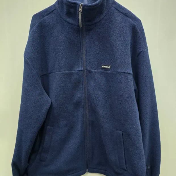 커버낫 네이비 플리스 집업 M