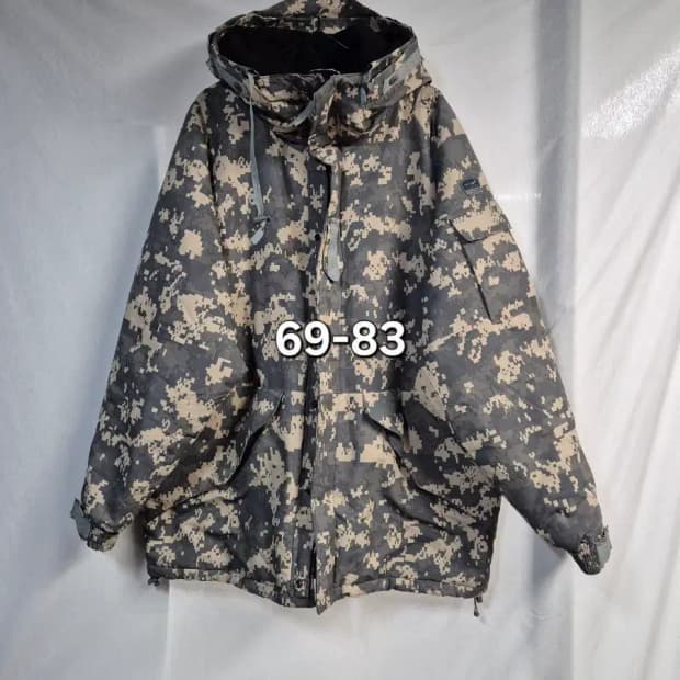 사우스플레이 3XL 디지털 픽셀 군용 야상 점퍼 69-83