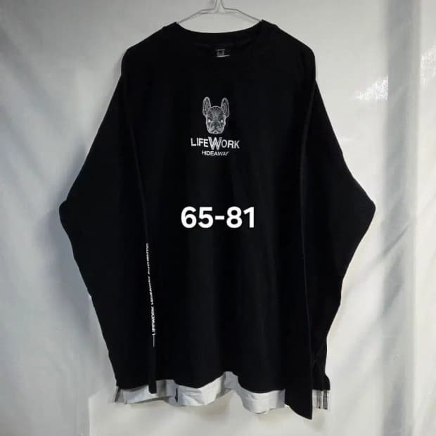 라이프워크 L 롱슬리브 티셔츠 65-81