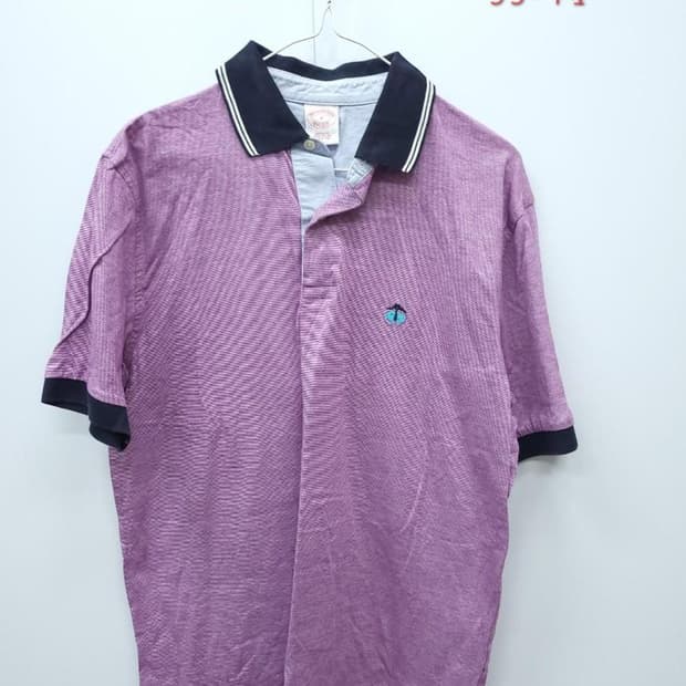 브룩브라더스 L 100 반팔 티셔츠, 실측55-74