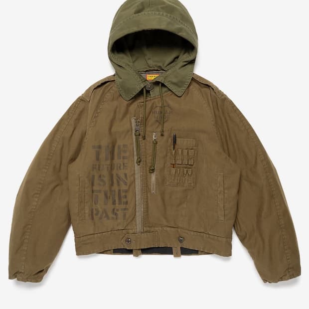 휴먼메이드 블루종 올리브