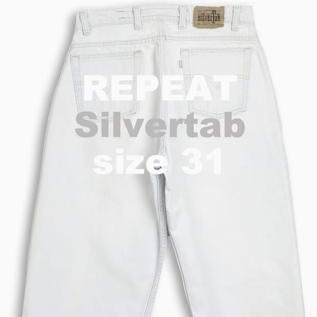 빈티지 리바이스 실버탭 배기핏 90s USA 31인치 SV5003206