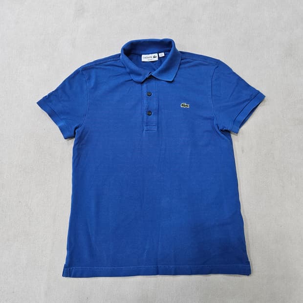 95 라코스테 블루 피케 폴로 반팔티 0317Y