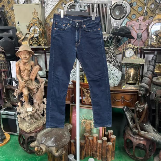 리바이스(Levi's) 일자 청바지 진 데님