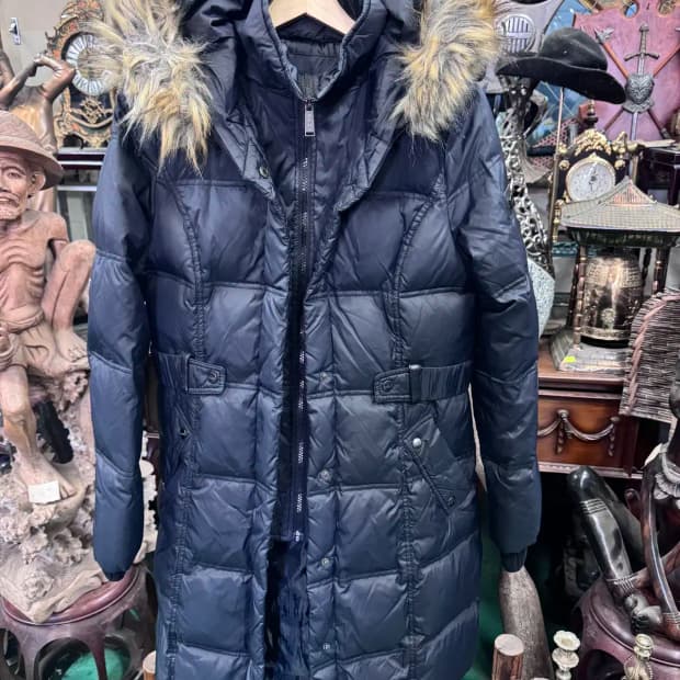 DKNY 여성용 다운 패딩 (블랙) S 사이즈