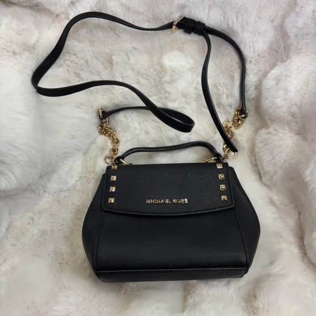 마이클 코어스 칼라 미니 컨버터블 탑 핸들 크로스바디 백