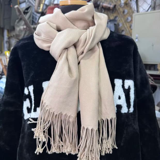 레노마 베이지  스카프