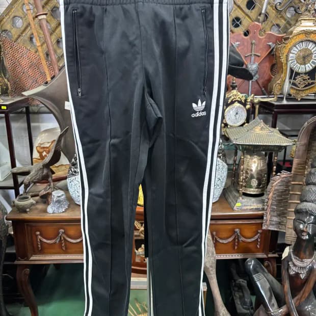 아디다스 불꽃  마크 베켄바우어 트랙 팬츠