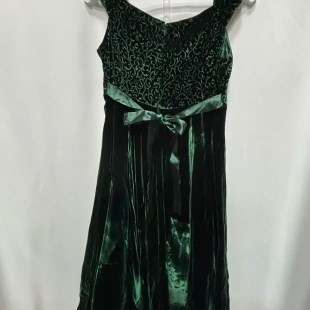 비스코티 콜레지오니 벨벳 드레스 원피스