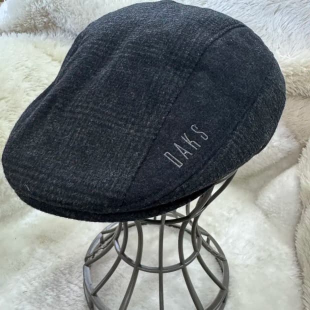 닥스 베레모 헌팅캡 진그레이 뒤돌이 모자