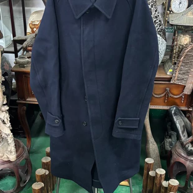 헤지스(HAZZYS) 모 90% 발마칸 롱코트