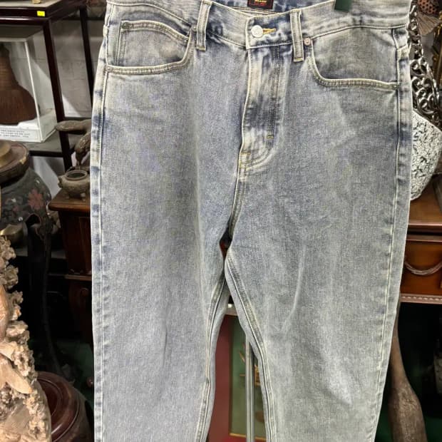 Lee  빈티지 워싱 데님 팬츠 청바지 진