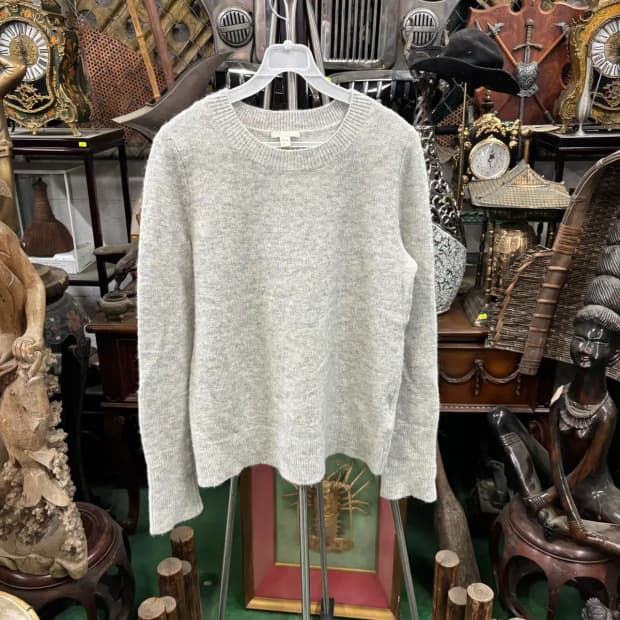 COS 코스 알파카 블렌드 니트 스웨터