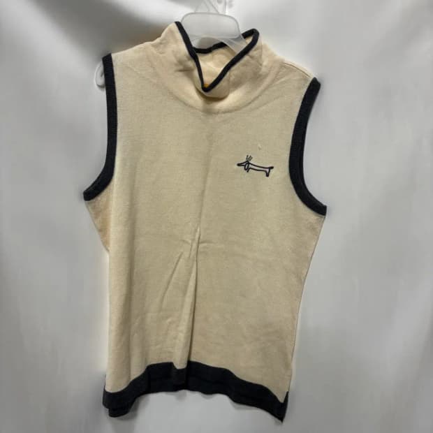 루이까스텔 모 100% 반폴라 조끼 100