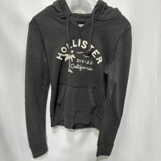 홀리스터(Hollister) 그레이 후드티 XS