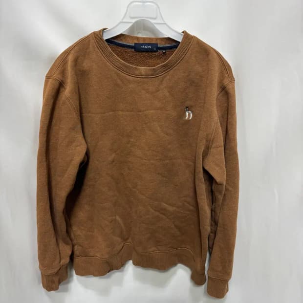 헤지스 브라운 기모 맨투맨 100