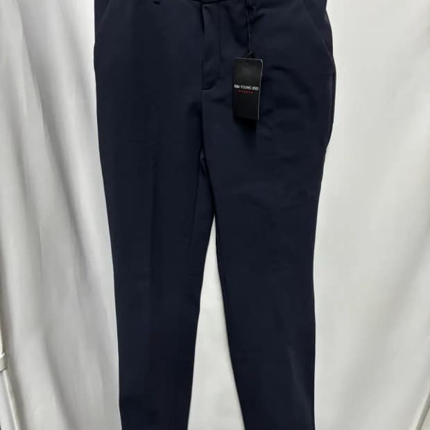 김영주스포츠 블랙 바지 슬랙스 32(새상품)