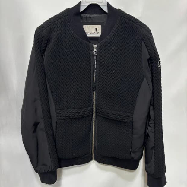 W.ANGLE(와이드앵글)골프 퀼팅 블루종 점퍼 95(보풀살짝)