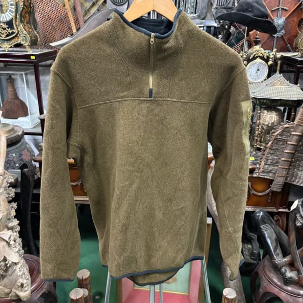 아크테릭스 코버트 1/4 집업 플리스 풀오버